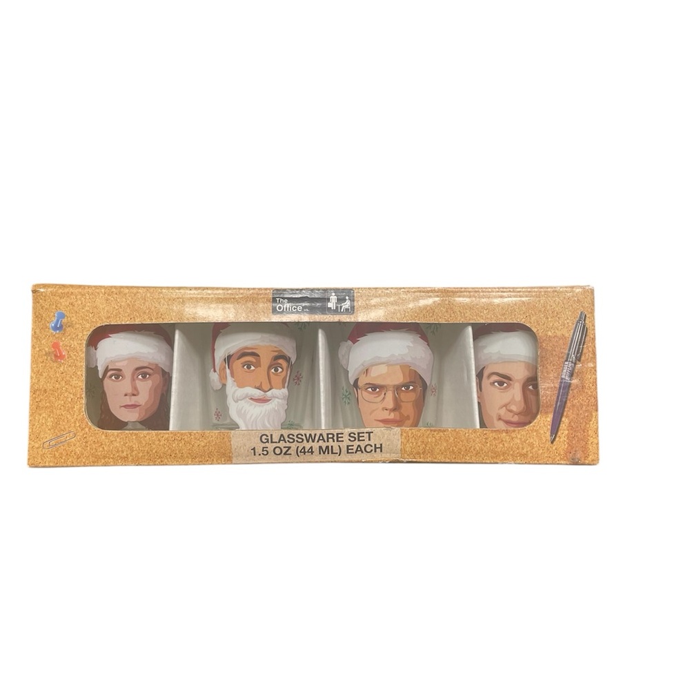 The Office Holiday‎ Shot Glass Set
